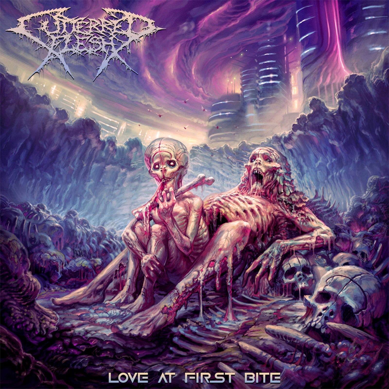 |  Vinyl LP | Cuttered Flesh - Love At First Bite (LP) | Records on Vinyl