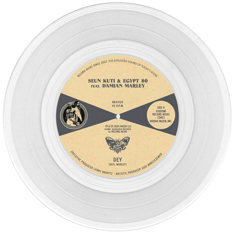 |  7" Single | Seun & Damien Marley Kuti - Dey (Single) | Records on Vinyl
