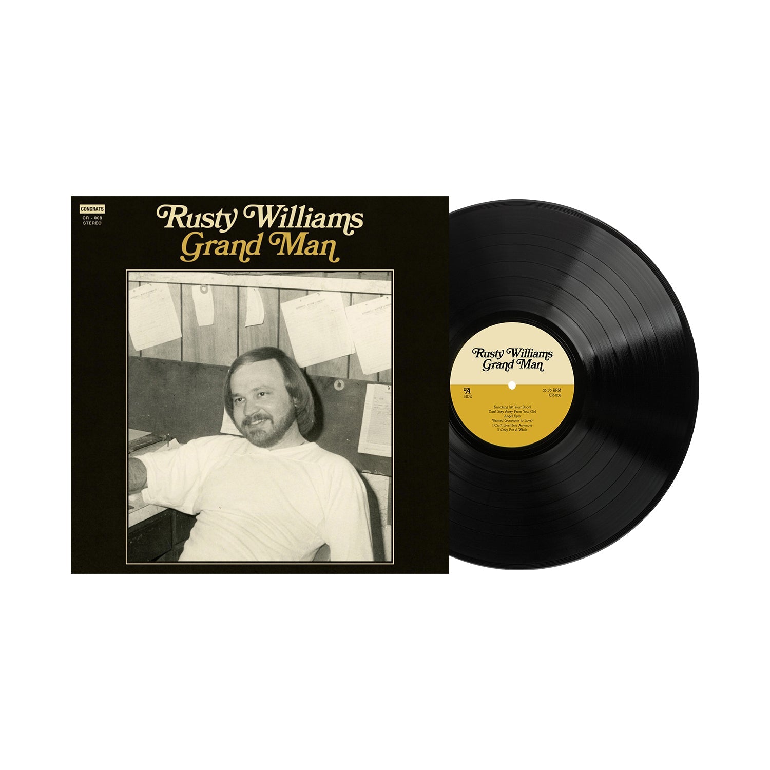|  Vinyl LP | Rusty Williams - Grand Man (LP) | Records on Vinyl
