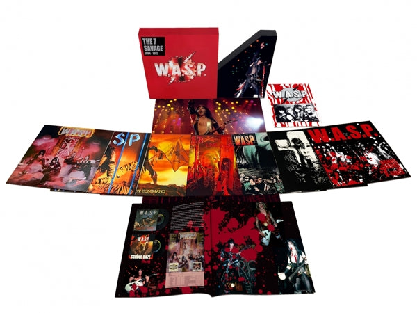 |  Vinyl LP | W.A.S.P. - The 7 Savage: 1984-1992 (8 LPs) | Records on Vinyl