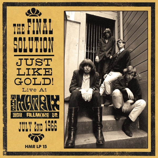 |   | Final Solution - Just Like Gold: Live At the Matrix 1966 (LP) | Records on Vinyl