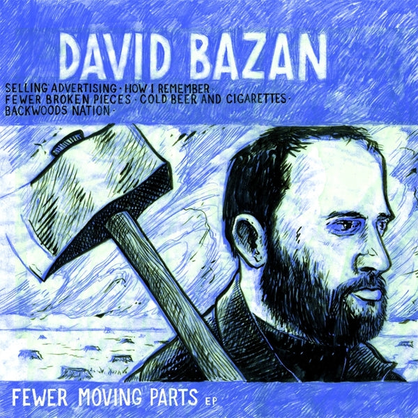 |  Vinyl LP | David Bazan - Fewer Moving Parts (LP) | Records on Vinyl