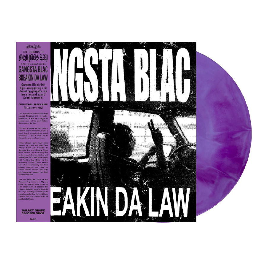 |  Vinyl LP | Gangsta Blac - Breakin Da Law (LP) | Records on Vinyl