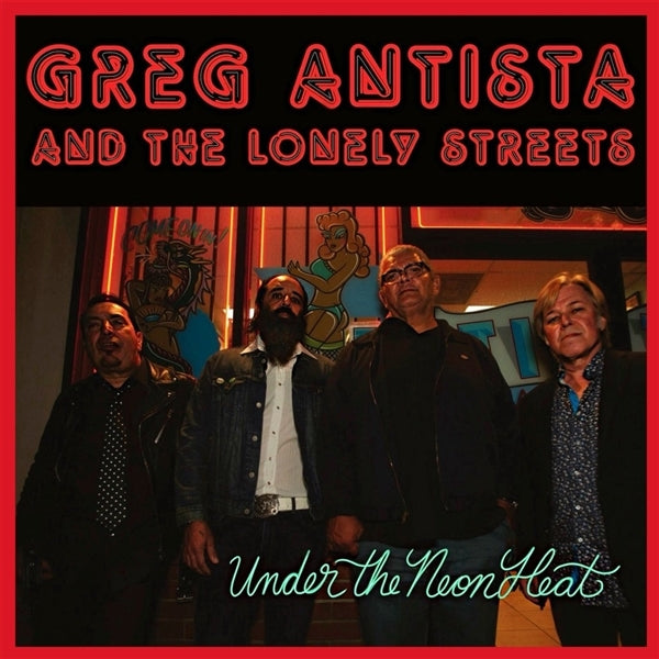 |  Vinyl LP | Greg -& the Lonely Streets- Antista - Under the Neon Heat (LP) | Records on Vinyl