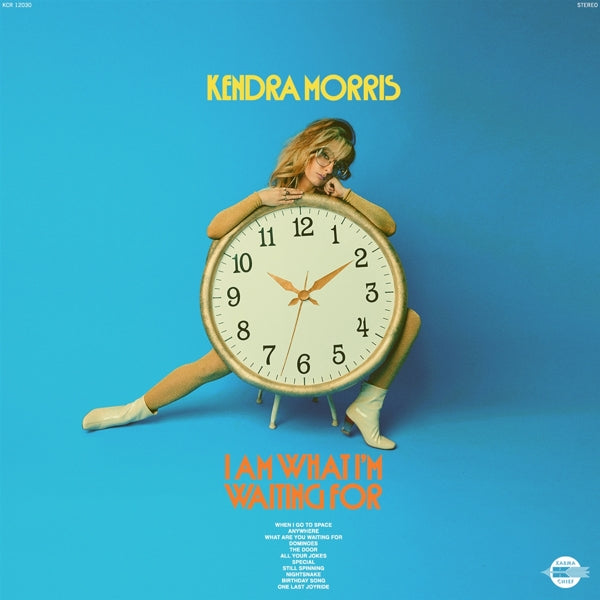 |  Vinyl LP | Kendra Morris - I Am What I'm Waiting For (Blue/White Swirl) (LP) | Records on Vinyl