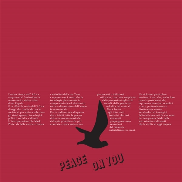 |  Vinyl LP | Mack Porter - Peace On You (LP) | Records on Vinyl