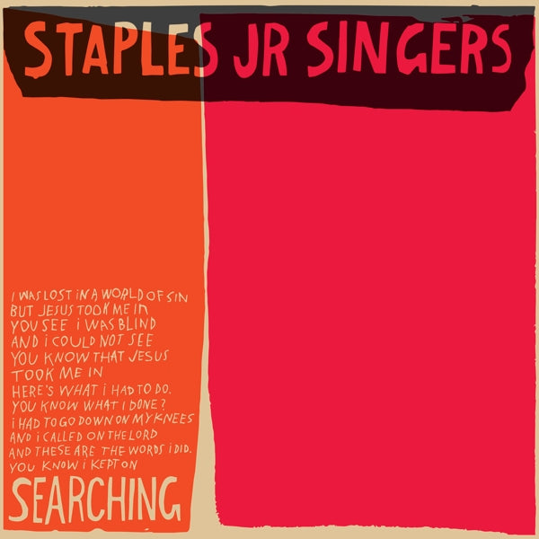 |  Vinyl LP | Staples Jr. Singers - Searching (LP) | Records on Vinyl