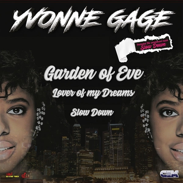 |  Vinyl LP | Yvonne Gage - Garden of Eve / Lover of My Dreams / Slow Down (LP) | Records on Vinyl