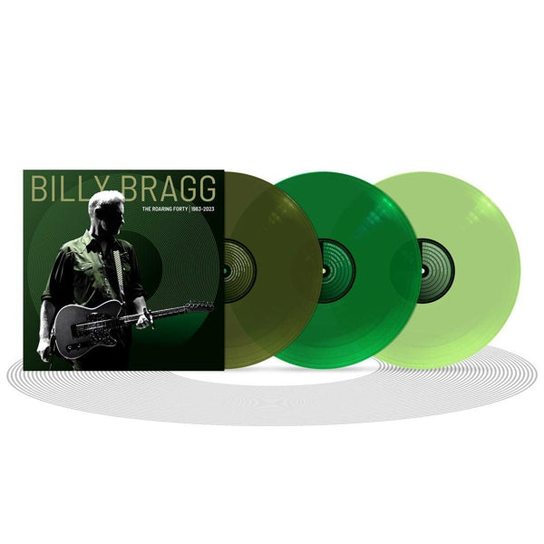 |  Vinyl LP | Billy Bragg - Roaring Forty - 1983-2023 (3 LPs) | Records on Vinyl