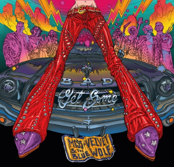 |  Vinyl LP | Miss Velvet & the Blue Wolf - Bad Get Some (LP) | Records on Vinyl