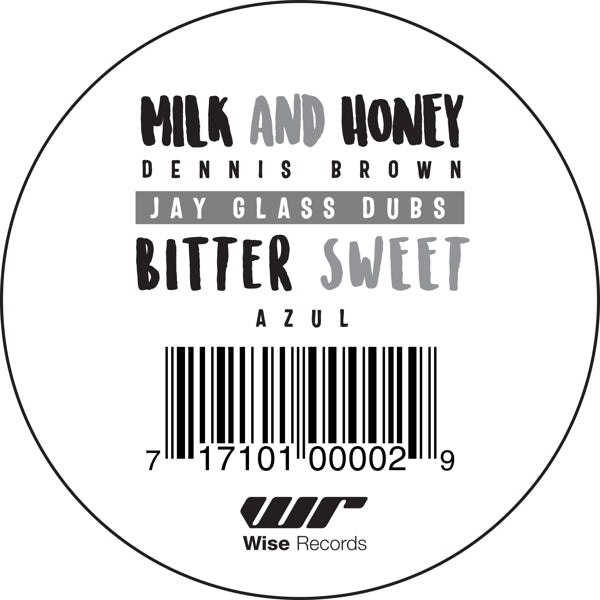|  12" Single | Dennis / Azul Brown - Milk and Honey / Bitter Sweet (Single) | Records on Vinyl