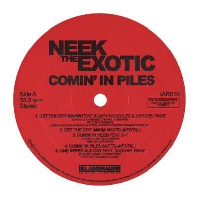 |  12" Single | Neek The Exotic - Comin' In Piles (Single) | Records on Vinyl