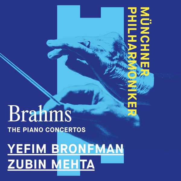 |  Vinyl LP | Munchner Philharmoniker & Zubin Mehta & Yefim Bronfman - Brahms: the Piano Concertos (2 LPs) | Records on Vinyl