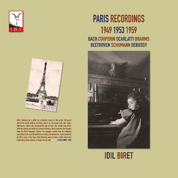 |  Vinyl LP | Idil Biret - Paris Recordings 1949, 1953, 1959 (LP) | Records on Vinyl