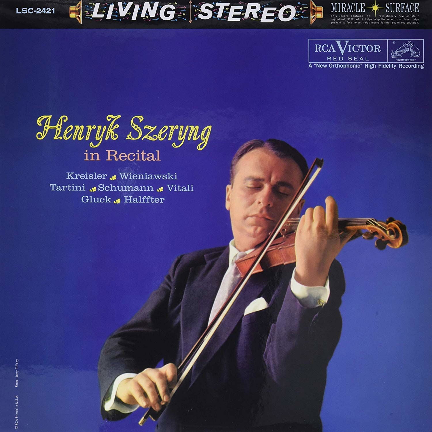 |  Vinyl LP | Henryk Szeryng - Henryk Szeryng In Recital (LP) | Records on Vinyl