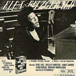 |  Vinyl LP | Ella Fitzgerald - Let No Man Write My Epitaph (2 LPs) | Records on Vinyl