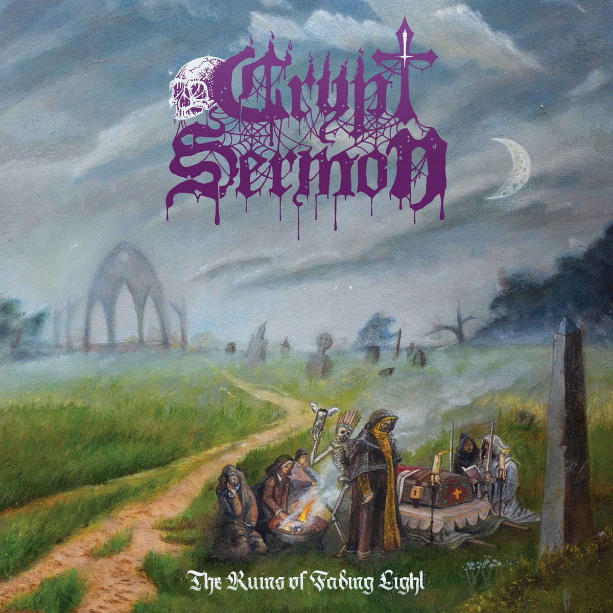 |  Vinyl LP | Crypt Sermon - Ruins of Fading Light (2 LPs) | Records on Vinyl