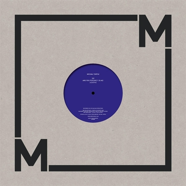 |  12" Single | Michal Turtle - Are You Psychic (Single) | Records on Vinyl