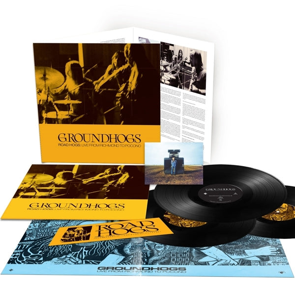 |  Vinyl LP | Groundhogs - Roadhogs: Live From Richmond To Pocon (3 LPs) | Records on Vinyl