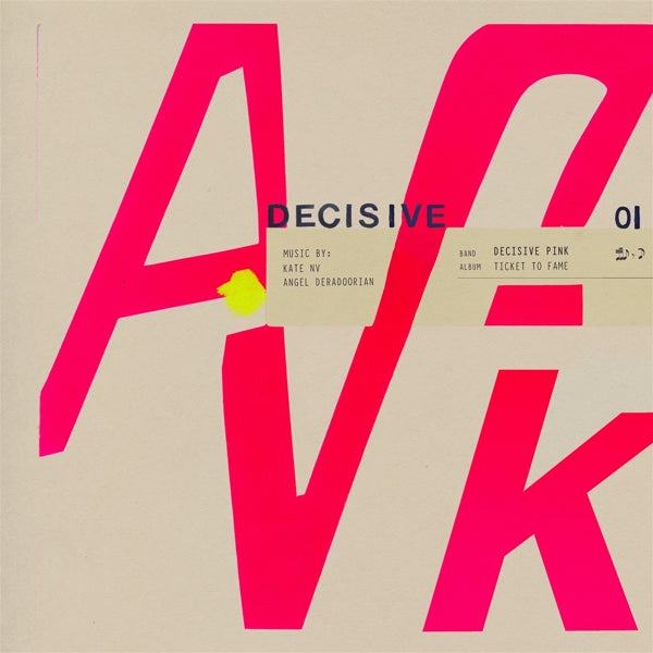 |  Vinyl LP | Decisive Pink - Ticket To Frame (LP) | Records on Vinyl