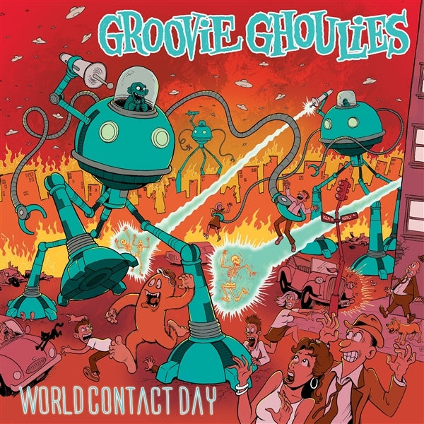 |  Vinyl LP | Groovie Ghoulies - World Contact Day (LP) | Records on Vinyl