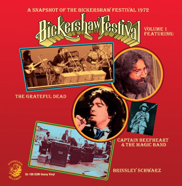 |  Vinyl LP | V/A - A Snapshot of the Bickershaw Festival 1972 Vol 1 (Featuring Grateful Dead) (LP) | Records on Vinyl