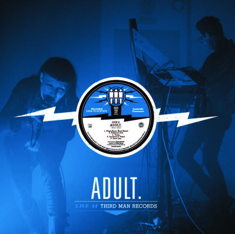 |  Vinyl LP | Adult. - Live At Third Man Records (LP) | Records on Vinyl