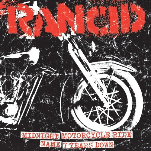 |  7" Single | Rancid - Midnight / Motorcycle Ride / Name / 7 Years Down (Single) | Records on Vinyl