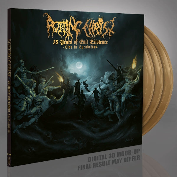 |  12" Single | Rotting Christ - 35 Years of Evil Existence - Live In Lycabettus (3 Singles) | Records on Vinyl