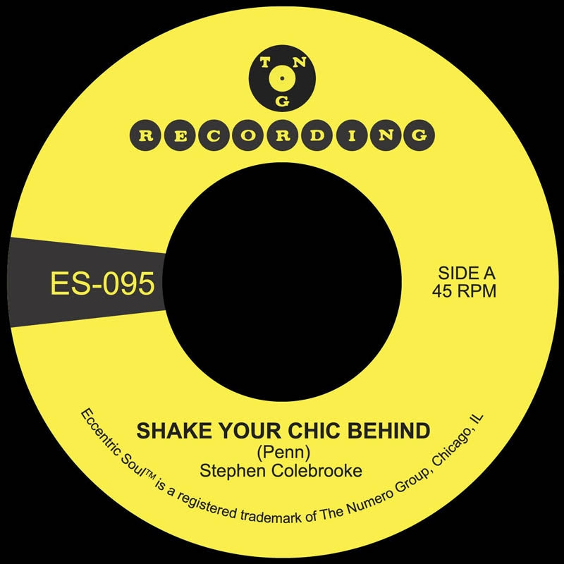 |  7" Single | Stephen Colebrooke - Shake Your Chic Behind (Single) | Records on Vinyl