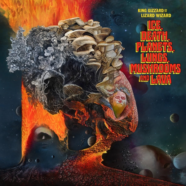 |  Vinyl LP | King Gizzard & the Lizard Wizard - Ice, Death, Planets, Lungs, Mushroom and Lava (2 LPs) | Records on Vinyl