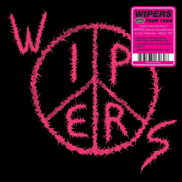 |  Vinyl LP | Wipers - Wipers (Aka Wipers Tour 84) (LP) | Records on Vinyl