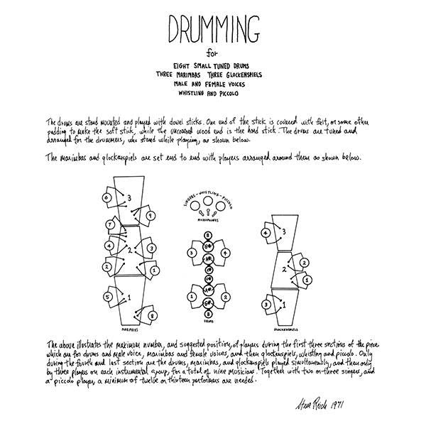 |  Vinyl LP | Reich - Drumming (2 LPs) | Records on Vinyl