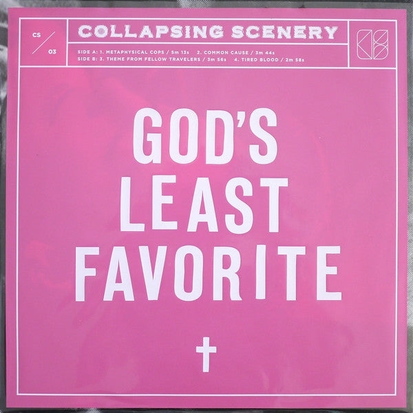 |  12" Single | Collapsing Scenery - God's Least Favorite (Single) | Records on Vinyl