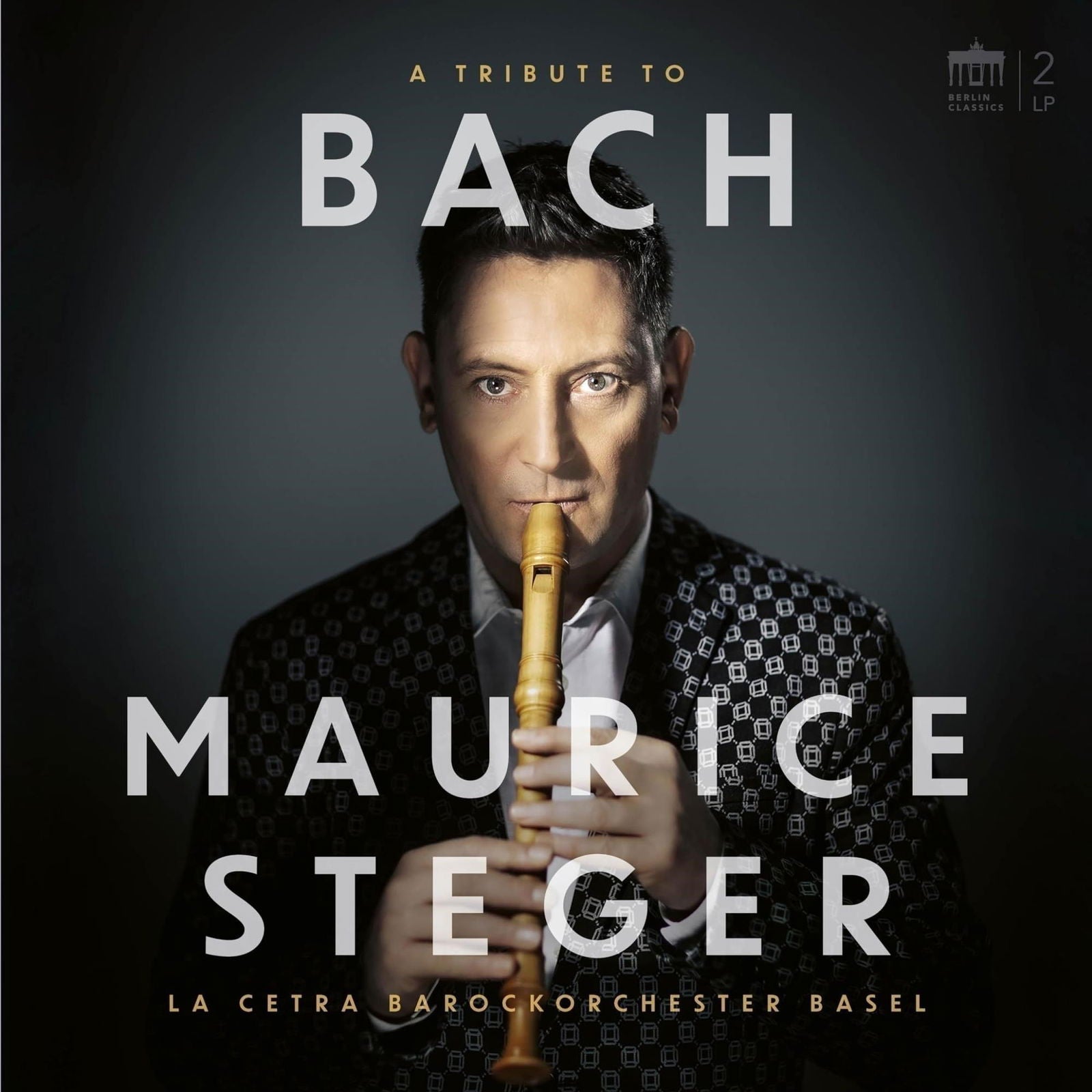 |  Vinyl LP | Maurice Steger - A Tribute To Bach (2 LPs) | Records on Vinyl