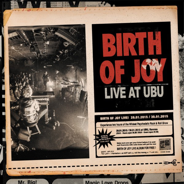 |  Vinyl LP | Birth of Joy - Live At Ubu (3 LPs) | Records on Vinyl
