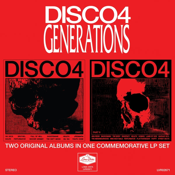 |  Vinyl LP | Health - Disco4::Generations (2 LPs) | Records on Vinyl