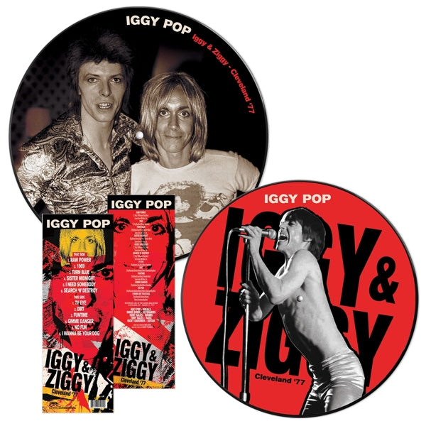 |  Vinyl LP | Iggy Pop - Iggy & Ziggy- Cleveland '77 (LP) | Records on Vinyl
