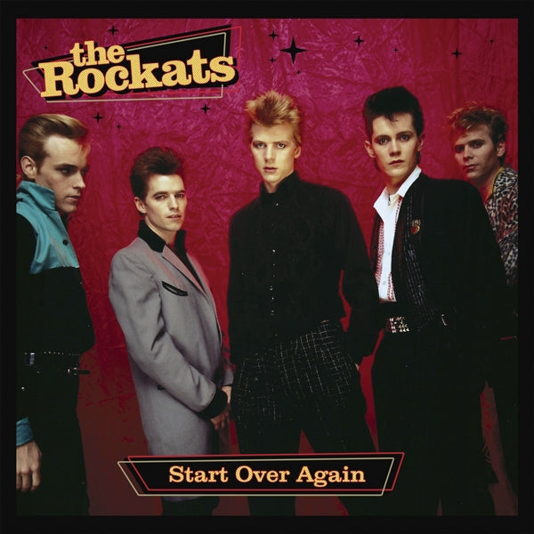 |  Vinyl LP | the Rockats - (Red Marble)Start Over Again (LP) | Records on Vinyl
