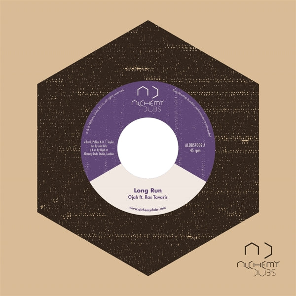 |  7" Single | Ojah - Long Run / Dub Run (Single) | Records on Vinyl