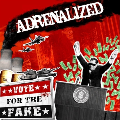 |  Vinyl LP | Adrenalized - Vote For the Sake (LP) | Records on Vinyl