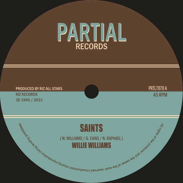 |  7" Single | Willie Williams - Saints (Single) | Records on Vinyl