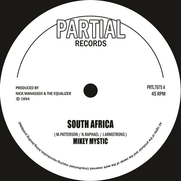|  7" Single | Mikey Mystic - South Africa (Single) | Records on Vinyl