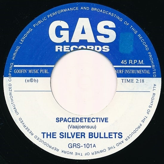 |  7" Single | Silver Bullets - Space Detective (Single) | Records on Vinyl