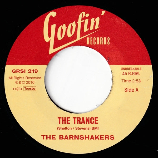 |  7" Single | Barnshakers - Trance/Let Me Tell You About Love (Single) | Records on Vinyl