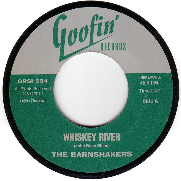 |  7" Single | Barnshakers - Whiskey River (Single) | Records on Vinyl