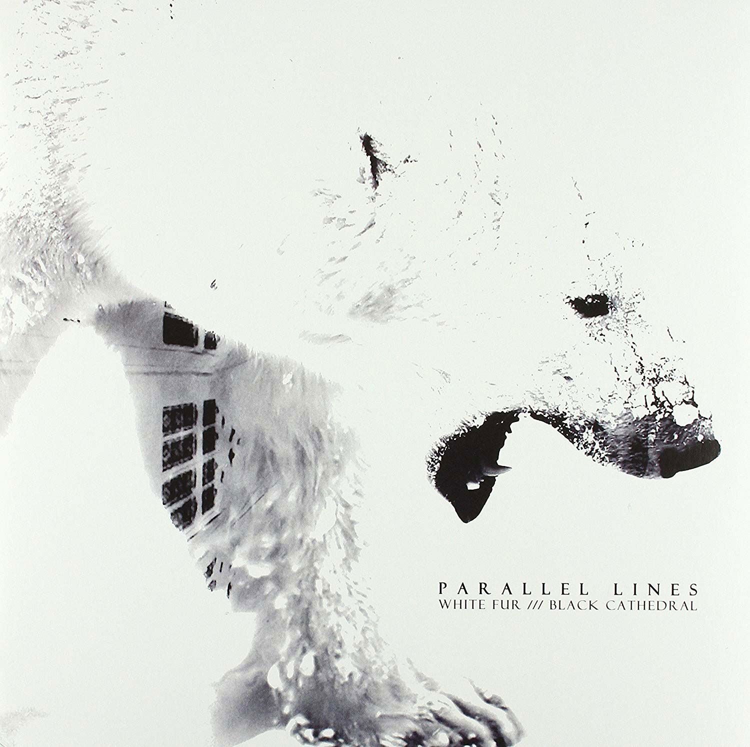 |  Vinyl LP | Parallel Lines - White Fur//Black Cathedral (LP) | Records on Vinyl