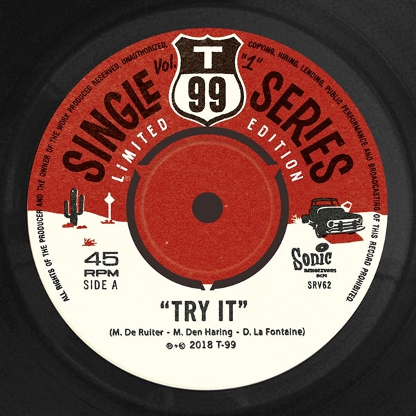 |  7" Single | T-99 - Try It/Tin Grin (Single) | Records on Vinyl