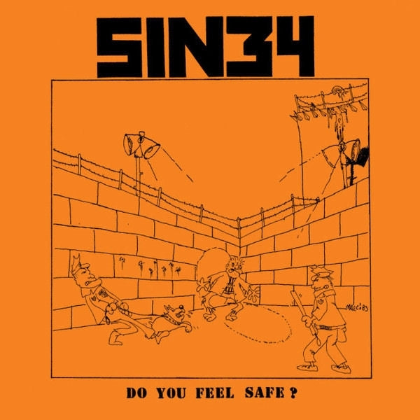 |  Vinyl LP | Sin 34 - Do You Feel Safe (LP) | Records on Vinyl