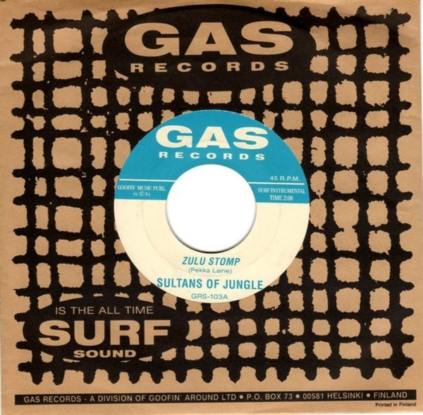 |  7" Single | Sultans of Jungle - Zulu Stomp (Single) | Records on Vinyl